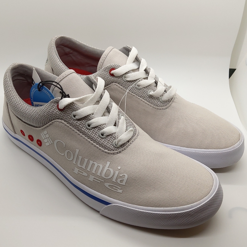 COLUMBIA Men's PFG Lace-up Canvas Shoes NWT - 9.5